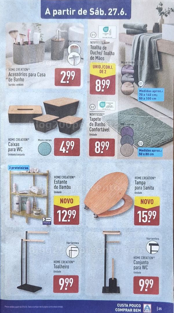 Antevisão Folheto ALDI Promoções de 22 a 28 junho
